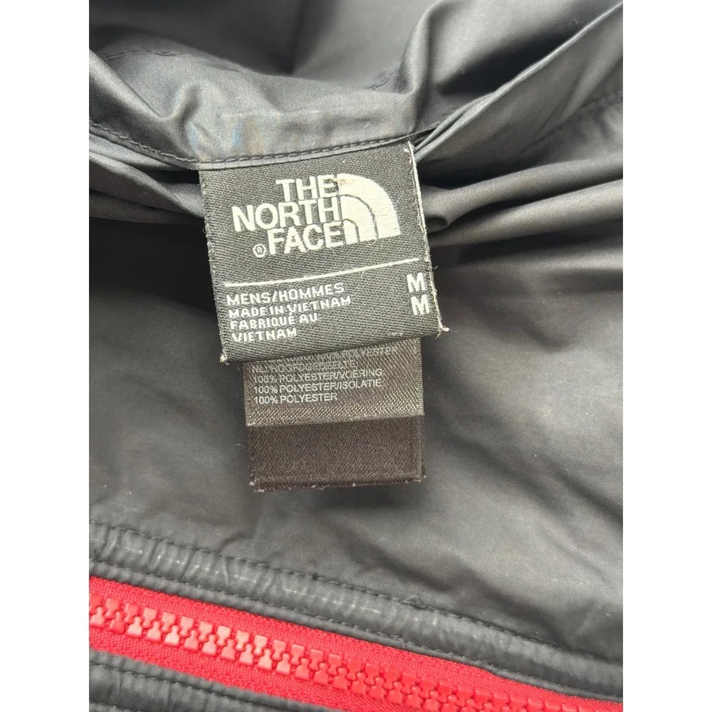 The North Face Mens‎ Reversible Quilted Full Zip Hoodie Burgundy Black Large